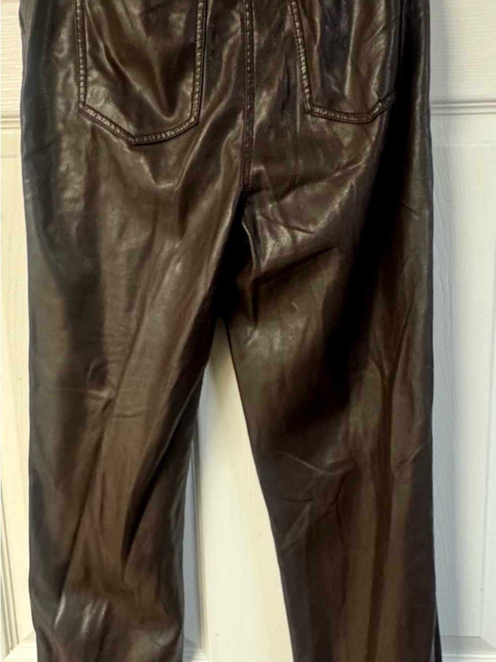 $385 Simkhai Amelia Faux Leather Pants - Picture 4 of 9